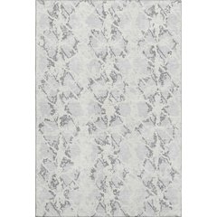Premium Machine Washable Mayfield AMF969 Silver 8' x 10' Rug