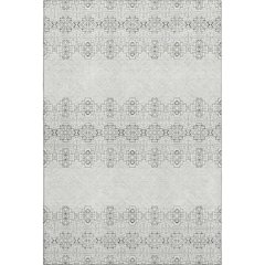 Premium Machine Washable Mayfield AMF970 Gray 8' x 10' Rug