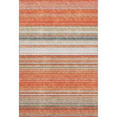 Premium Machine Washable Mayfield AMF979 Coral 8' x 10' Rug