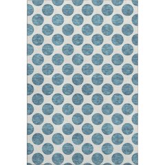 Premium Machine Washable Mayfield AMF980 Teal 8' x 10' Rug