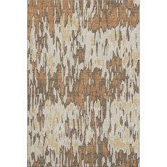 Premium Machine Washable Mayfield AMF986 Copper 8' x 10' Rug
