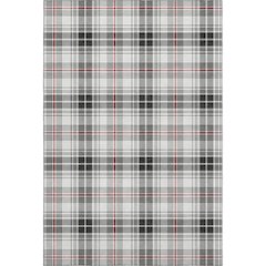 Premium Machine Washable Mayfield AMF993 Black 8' x 10' Rug