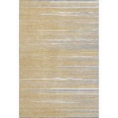 Premium Machine Washable Mayfield AMF996 Gold 8' x 10' Rug