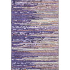 Premium Machine Washable Mayfield AMF996 Purple 8' x 10' Rug