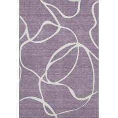 Premium Machine Washable Mayfield AMF999 Purple 8' x 10' Rug