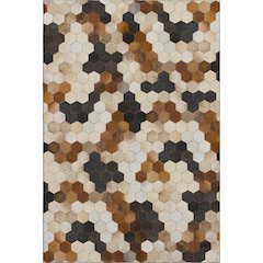 Luxury Washable Indoor/Outdoor Bozeman Dune 8' x 10' Rug