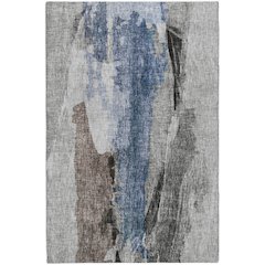 Luxury Washable Boca Pewter 8' x 10' Rug