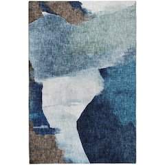 Luxury Washable Boca Denim 8' x 10' Rug