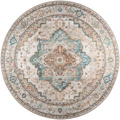 Jericho JC2 Biscotti 8' x 8' Round Rug