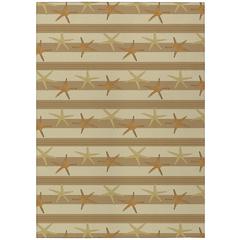 Indoor/Outdoor Seabreeze SZ12 Beige Washable 8' x 10' Rug