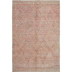 Indoor/Outdoor Karaj Pink 8' x 10' Rug