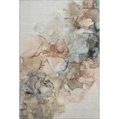 Luxury Washable Odyssey OY12 Tan 5' x 7'6" Rug