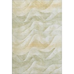 Machine Washable Indoor/Outdoor Pacifica Aloe 8' x 10' Rug
