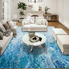 Karina Shoreline Modern Abstract 5' x 7'6" Area Rug Shoreline AKC48