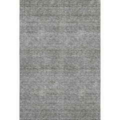 Luxury Washable Indoor/Outdoor Soft Essentials SE1 Gray 8' x 10' Rug