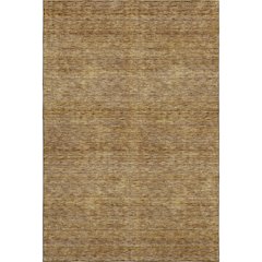 Luxury Washable Indoor/Outdoor Soft Essentials SE1 Gold 8' x 10' Rug