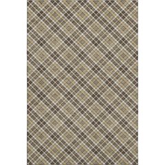 Luxury Washable Indoor/Outdoor Soft Essentials SE3 Brown 8' x 10' Rug