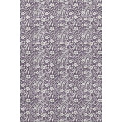 Luxury Washable Indoor/Outdoor Soft Essentials SE4 Purple 8' x 10' Rug