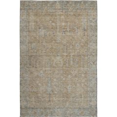 Luxury Washable Indoor/Outdoor Solace Tan 8' x 10' Rug