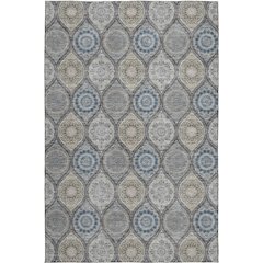Luxury Washable Indoor/Outdoor Solace Gray 8' x 10' Rug