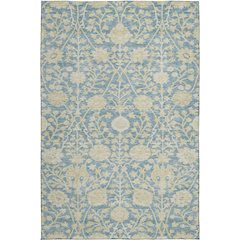 Luxury Washable Indoor/Outdoor Solace Sky 8' x 10' Rug