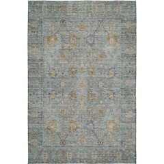 Luxury Washable Indoor/Outdoor Solace Teal 8' x 10' Rug