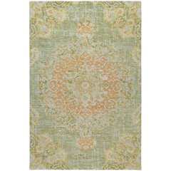 Luxury Washable Indoor/Outdoor Tabrook Aloe 8' x 10' Rug