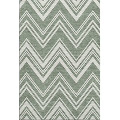 Luxury Washable Indoor/Outdoor The Reserve Sage 8' x 10' Rug
