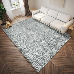 Safari Grey Animal Animal Print 5' x 7'6" Area Rug Grey ASF32