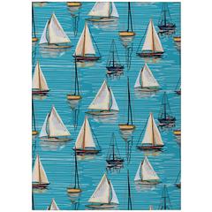 Indoor/Outdoor Harpswell AHP38 Seaglass Washable 8' x 10' Rug