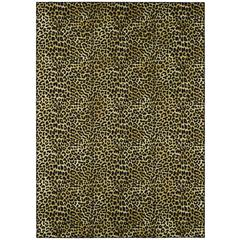 Indoor/Outdoor Mali ML2 Gold Washable 8' x 10' Rug