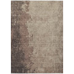 Machine Washable Indoor/Outdoor Chantille Chocolate 9' x 12' Rug