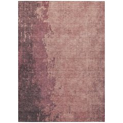 Machine Washable Indoor/Outdoor Chantille Coral 9' x 12' Rug