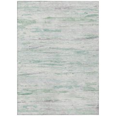 Machine Washable Indoor/Outdoor Chantille Aloe 9' x 12' Rug