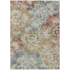 Machine Washable Indoor/Outdoor Chantille ACN2028 Paprika 9' x 12' Rug