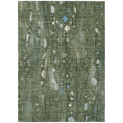 Machine Washable Indoor/Outdoor Chantille ACN2092 Fern 9' x 12' Rug