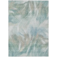 Machine Washable Indoor/Outdoor Chantille ACN2096 Sky 9' x 12' Rug