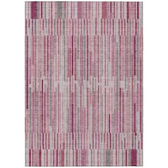 Machine Washable Indoor/Outdoor Chantille ACN2102 Blush 9' x 12' Rug