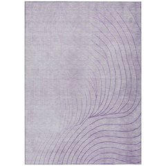 Machine Washable Indoor/Outdoor Chantille ACN2107 Lavender 9' x 12' Rug