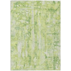 Machine Washable Indoor/Outdoor Chantille ACN2120 Lime 9' x 12' Rug