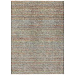 Machine Washable Indoor/Outdoor Chantille ACN2148 Sage 9' x 12' Rug