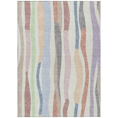 Machine Washable Indoor/Outdoor Chantille ACN2188 Pearl 9' x 12' Rug