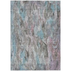 Machine Washable Indoor/Outdoor Chantille ACN2269 Brown 9' x 12' Rug