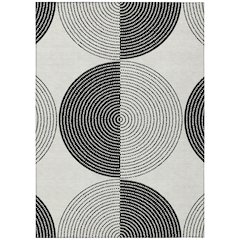 Machine Washable Indoor/Outdoor Chantille ACN2275 Ivory 9' x 12' Rug