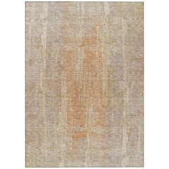 Machine Washable Indoor/Outdoor Chantille ACN2309 Brown 9' x 12' Rug