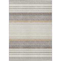 Machine Washable Indoor/Outdoor Chantille ACN2330 Ivory 9' x 12' Rug
