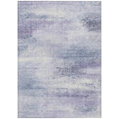 Machine Washable Indoor/Outdoor Chantille ACN2402 Purple 9' x 12' Rug