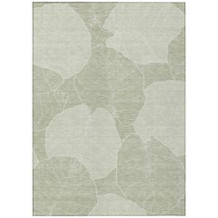 Machine Washable Indoor/Outdoor Chantille ACN2506 Green 9' x 12' Rug