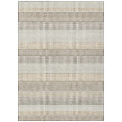 Machine Washable Indoor/Outdoor Chantille ACN2530 Ivory 9' x 12' Rug