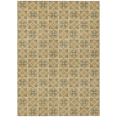 Machine Washable Indoor/Outdoor Chantille ACN2552 Gold 9' x 12' Rug
